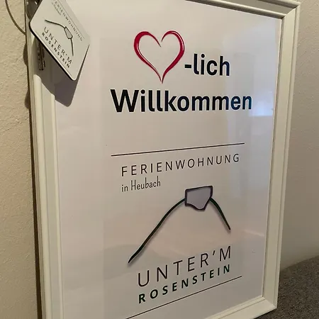 Apartamento Unter'm Rosenstein, Heubach